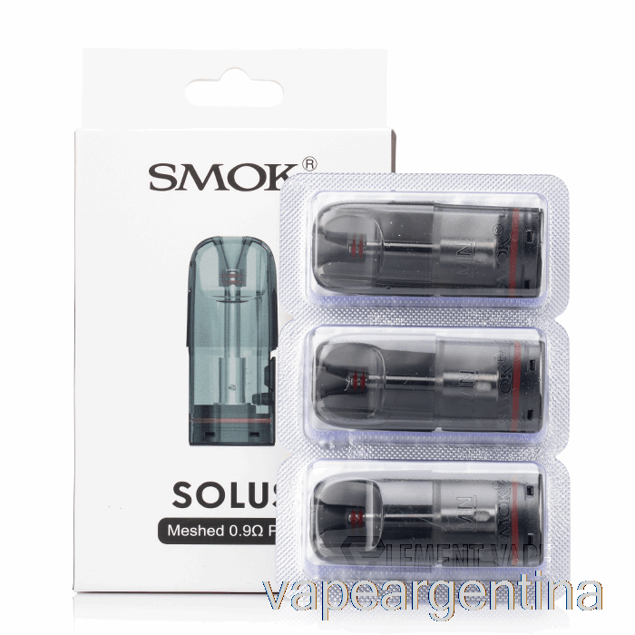 Smok Solus 2 Vainas De Repuesto Vainas Malladas De 0,9 Ohmios Descartables
